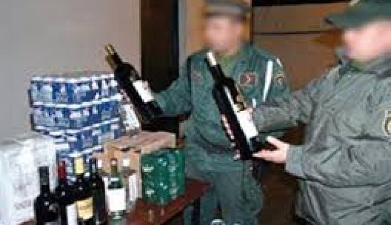 حجز 1.389 قارورة مشروبات كحولية في البيض