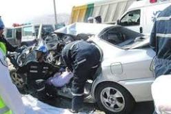 وفاة امرأة وجرح سبعة آخرون في حادث مرور قرب وادي العثمانية