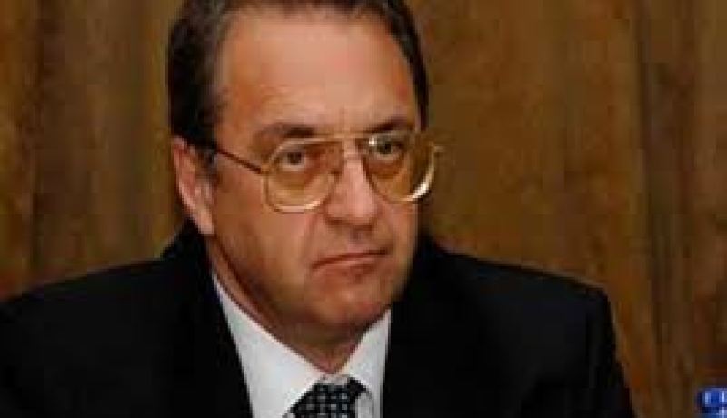 بوغدانوف: تصريح الأسد عن امكانية الترشح للرئاسة لا تساعد على تهدئة الوضع