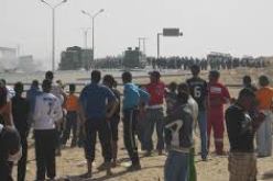 مواجهات عنيفة بين محتجين و أعوان الشرطة  بتقرت في ورقلة