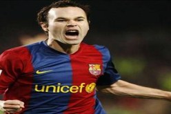 أندريس إنييستا يغيب عن الملاعب لمدة أسبوعين بسبب الإصابة