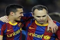 عودة نجمي وسط نادي برشلونة الاسباني” إنييستا” و” بدرو” إلى أجواء التدريبات