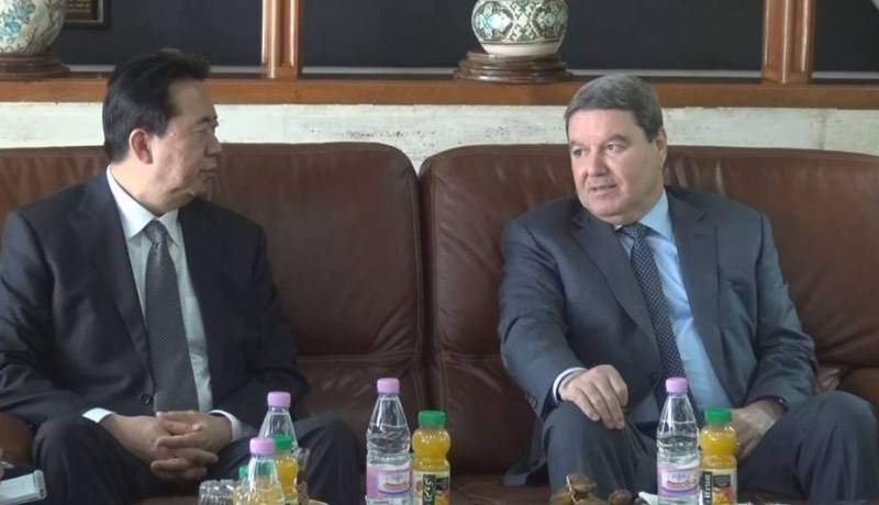 اللواء هامل يستقبل مينغ هونغواي رئيس منظمة الأنتربول