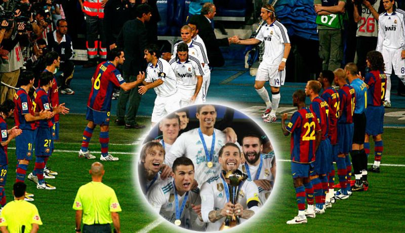 برشلونة مطالب بالقيام بـ “ممر شرفي” لريال مدريد !