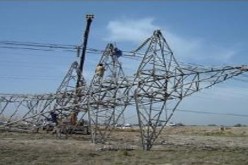 مسلحون يفجرون برجين  للطاقة الكهربائية في ديالي شمال بغداد