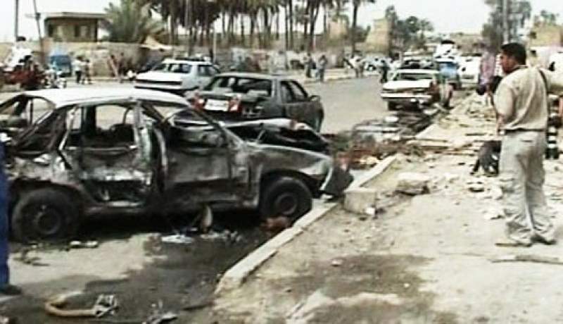 مصرع شرطي وإصابة خمسة أشخاص في انفجار سيارة مفخخة شمال بغداد