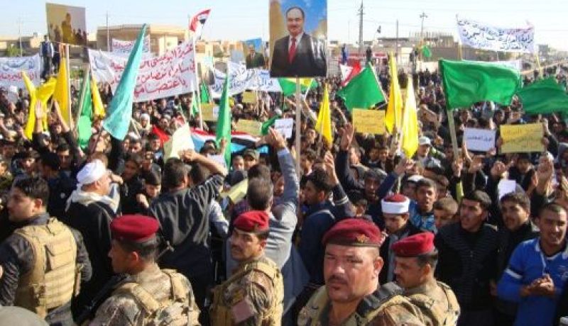 العراق : مظاهرات ضد سياسية المالكي