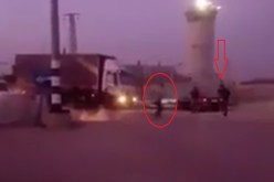 بالفيديو.. صهاينة يطلقون عشرات الرصاصات على فلسطيني لكنه يطاردهم