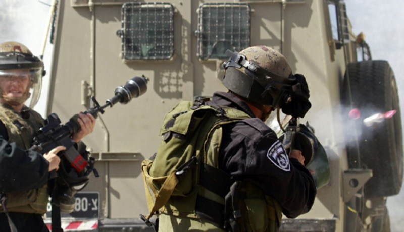 اصابة 7 فلسطينيين برصاص الجيش الاسرائيلي في الضفة الغربية
