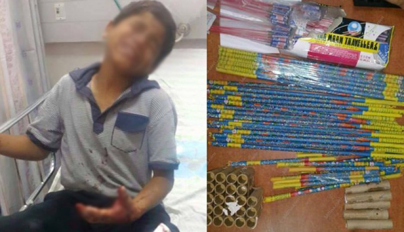 إصابة 13 شخصا جراء المفرقعات في قسنطينة