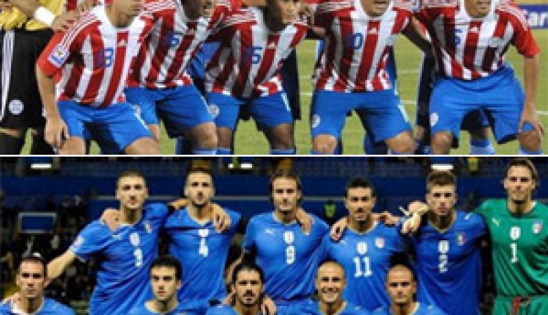 مونديال 2010: التشكيلتان الرسميتان لايطاليا والباراغواي