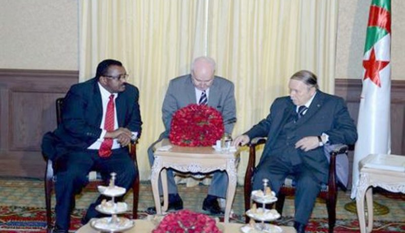 بوتفليقة يستقبل السفير الجديد لإثيوبيا بالجزائر