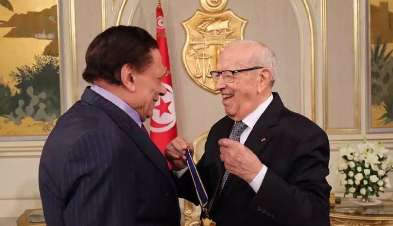بالفيديو عادل الإمام يسترجع ذكرياته مع الرئيس بوتفليقة بحظور السبسي