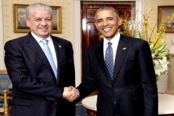 الرئيس أوباما يستقبل الوزير الاول عبد المالك سلال