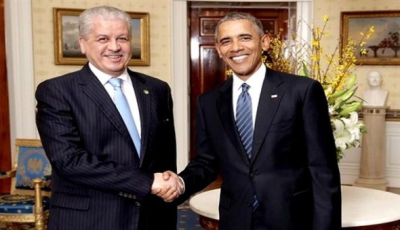 الرئيس أوباما يستقبل الوزير الاول عبد المالك سلال