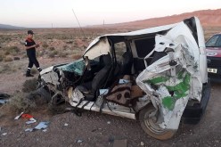 جريحان في اصطدام بين حافلة لنقل المسافرين وسيارة في الأغواط