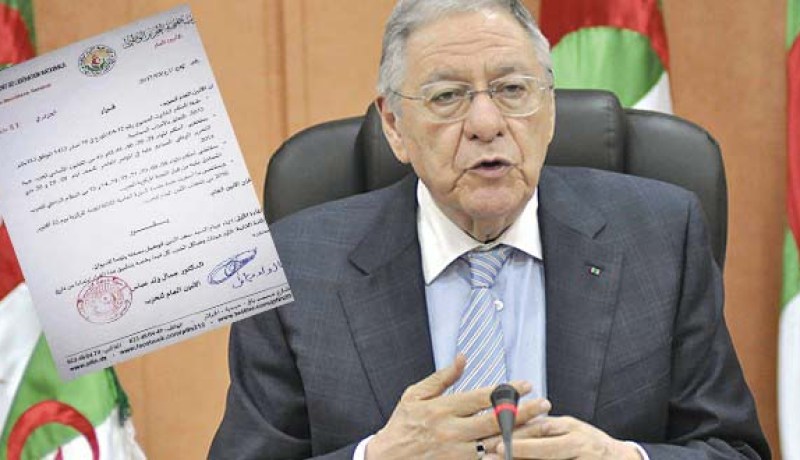 ولد عباس ينهي مهام رئيس ديوانه سعد الدين فوضيل