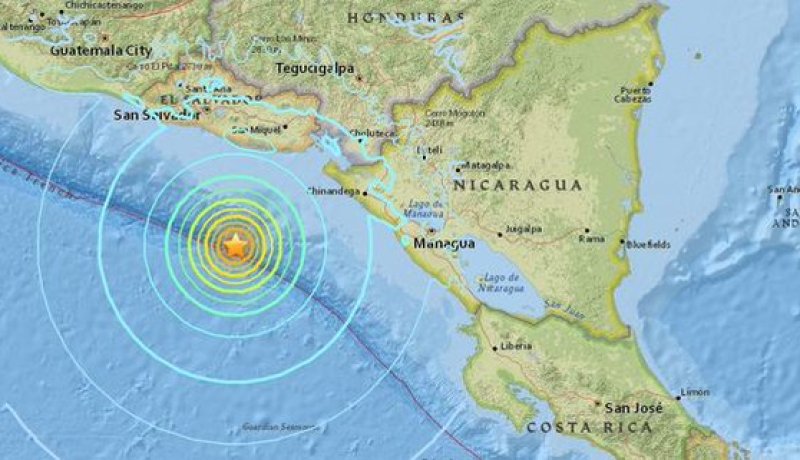 زلزال بقوة 7.3 درجات يضرب السلفادور