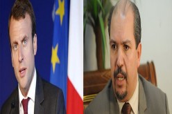 محمد عيسى يتحادث مع مرشح الرئاسيات الفرنسية ماكرون