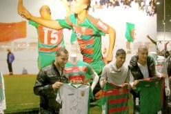 ‮''‬جوما سبور‮'' ‬تعرض أقمصة المولودية للبيع بحضور اللاعبين