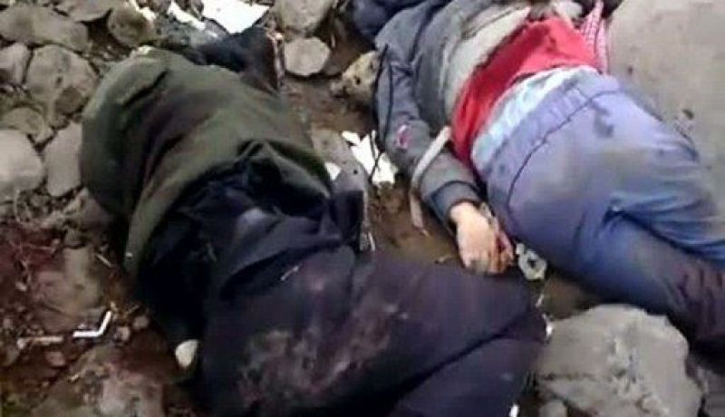 مدينة سرمين منكوبة اثر دخول الجيش السوري إليها 