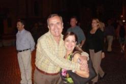 الرئيس سليمان راكباً عادياً بين المسافرون