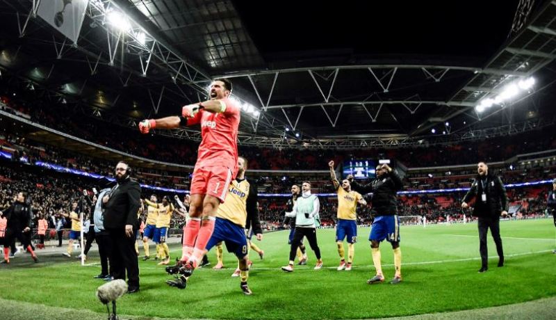 اليوفي يقلب الطاولة على توتنهام ويتأهل لربع النهائي