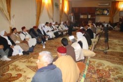 وجهاء 61 قبيلة يدعون الى  ليبيا موحدة بدون القذافي