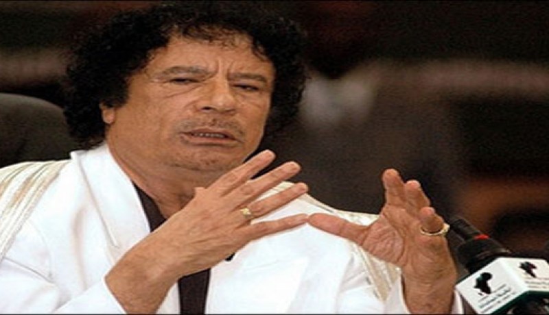 القذافي يوافق على عدم المشاركة في المفاوضات لإنهاء النزاع في ليبيا