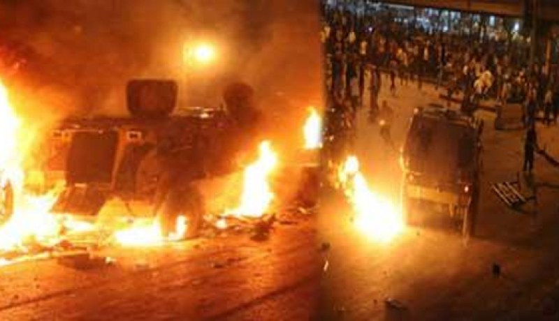 مسلحون يقتحمون مركز الشرطة و يحررون المساجين شرق القاهرة