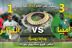 تصفيات مونديال روسيا- زامبيا 3 – الجزائر1   