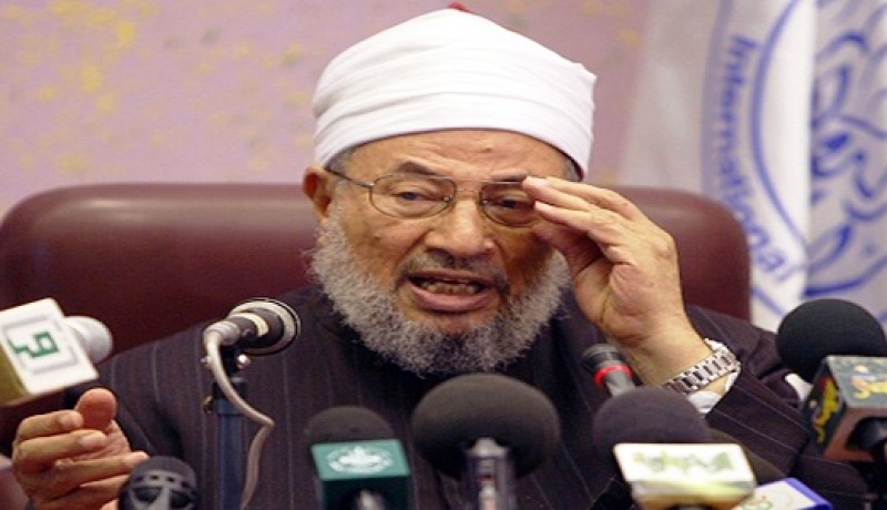 أنصار القذافي‮ ‬يتوعّدون القرضاوي‮ ‬بالقتل