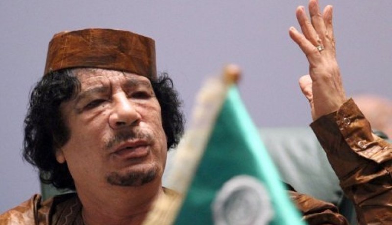 القذافي سيلقي خطابا حول هجوم التحالف الدولي عبر التلفزيون اليبي