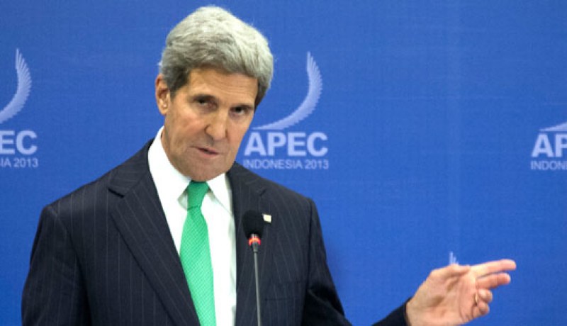 كيري: واشنطن لن تقبل اتفاقا مع ايران يتيح لها كسب وقت