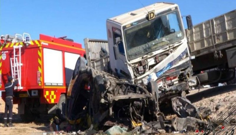 وفاة شخص في إنحراف شاحنة بغرداية