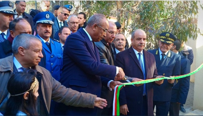 بدوي يدشن المركز الجديد للهيكل الإجتماعي لوزارته بالجلفة