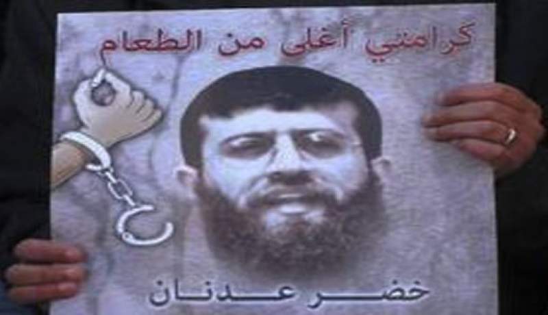 وزير فلسطيني ينتقد قرار المحكمة الإسرائيلية إزاء تثبيت اعتقال الأسير خضر عدنان