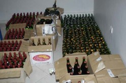 حجز أكثر من 450 قارورة خمر في معسكر