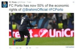 بورتو يحمل 50٪ من الحقوق الاقتصادية لـ براهيمي