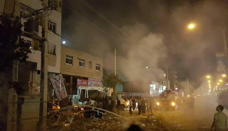 37 مصابا في انفجار بمتجر كبير في مدينة شيراز الإيرانية