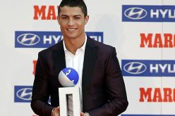 تتويج كريستيانو رونالدو بجائزة دي ستيفانو لأفضل لاعب في إسبانيا للموسم الماضي