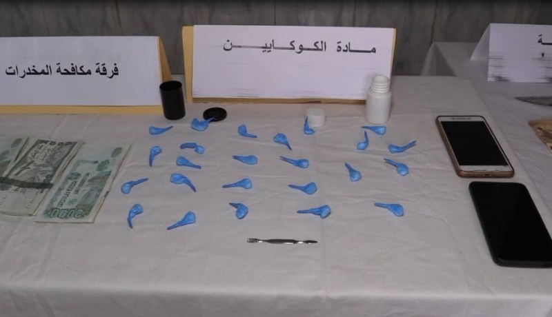 شرطي سابق وامرأة ضمن شبكة لترويج «الكوكايين» يقودها «فليشة» و«توفيق السُنّة»