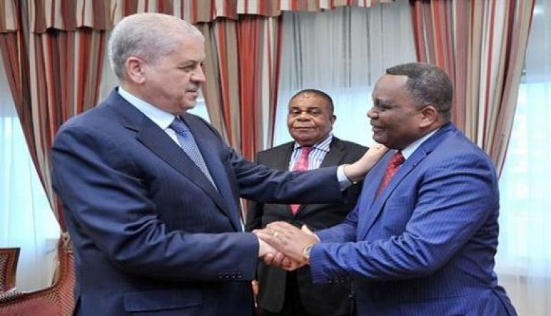 سلال يستقبل وزير الشؤون الخارجية الكونغولي