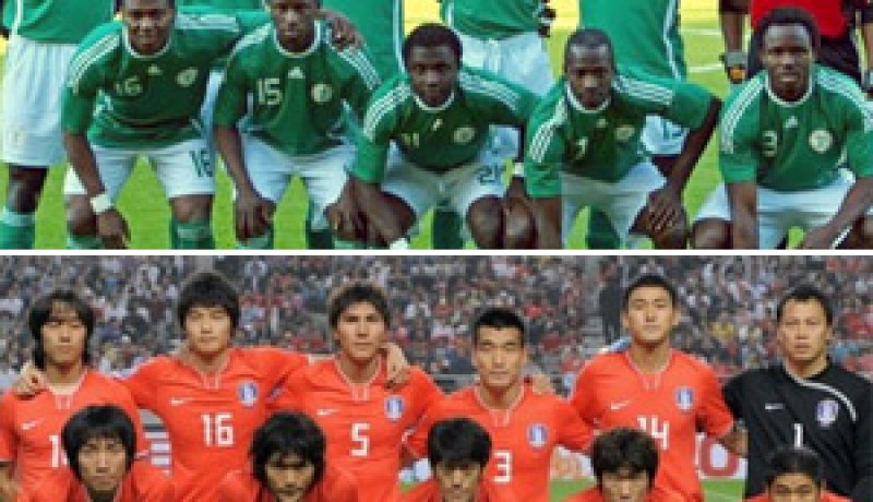 مونديال 2010: التشكيلتان الرسميتان لنيجيريا وكوريا الجنوبية