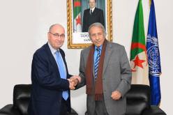 لهبيري يستقبل سفير فرنسا لدى الجزائر