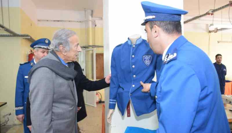 لهبيري يتفقد سير المصالح المركزية للعتاد والإمداد للأمن الوطني