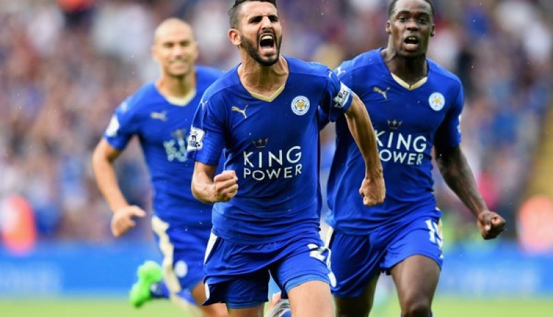 رانييري يصرح بأنه لن يبيع محرز لأنه لاعب لا يقدر بثمن