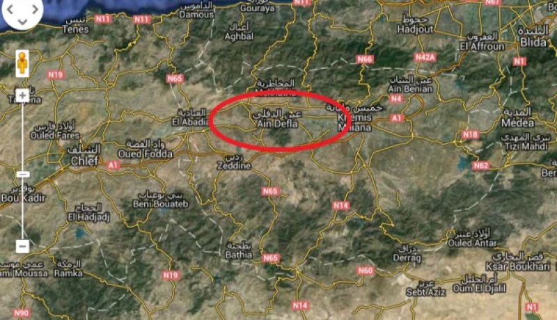 هزة ارضية بقوة 4 درجات بعين الدفلى