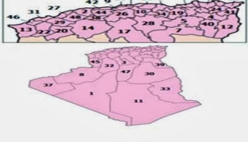 التقسيم الاداري سيشمل 5 ولايات جديدة