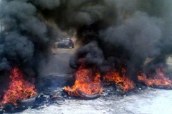 سكان قرية تاقبالت يقطعون الطريق الرابط بين تلمسان و تيموشنت